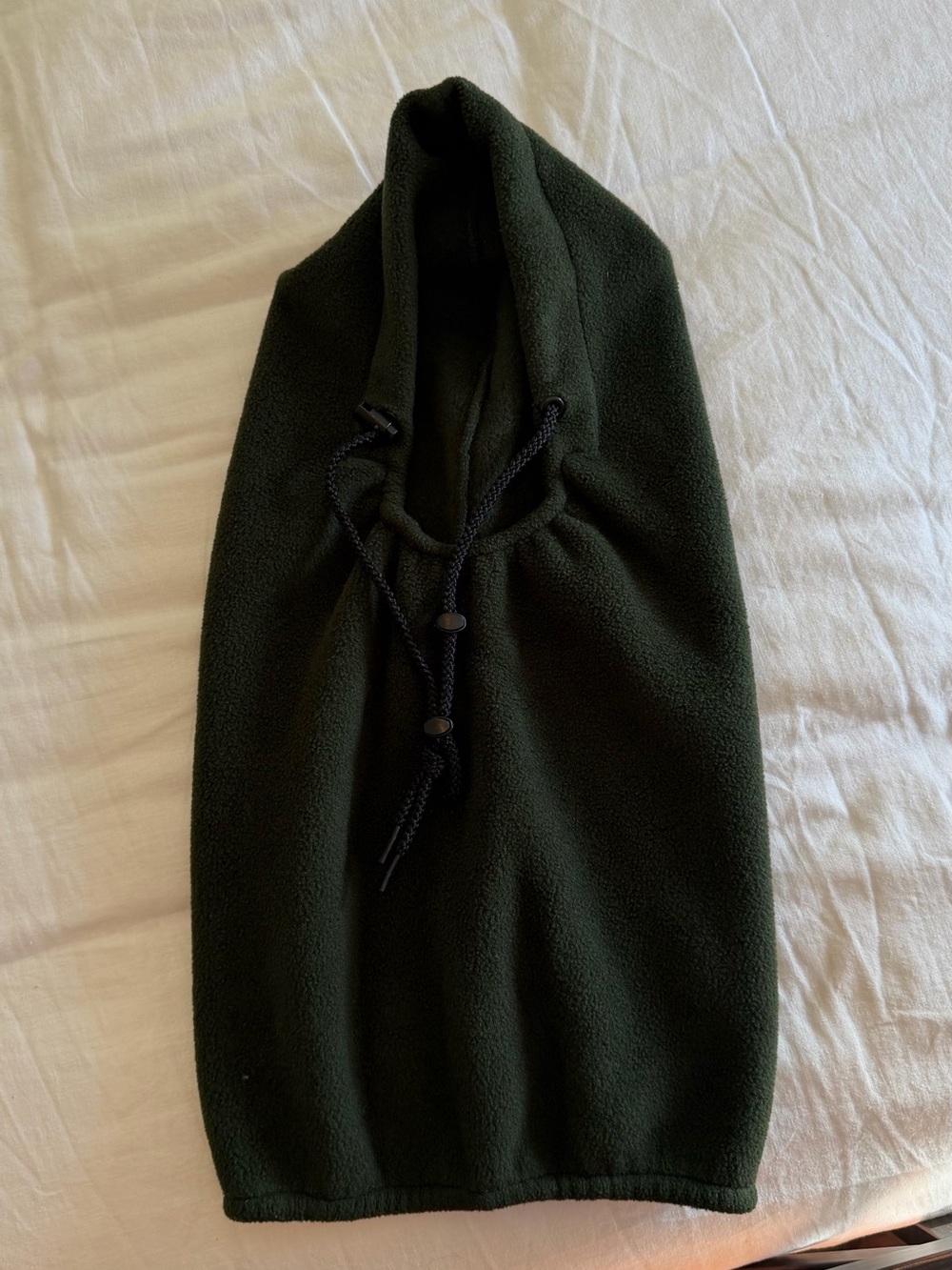Nordic Gear Fleece Pullover Hooded Balaclava - Dark Green